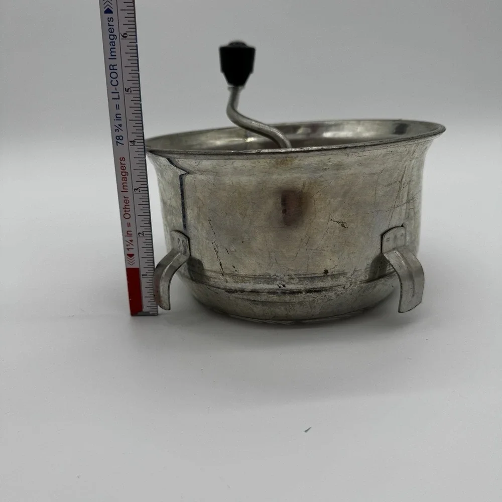 Foley Food Mill Stainless Steel No.‎ 101 USA Made – Hand Crank Strainer 7 in